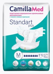 Подгузники для взрослых CamillaMed стандарт плюс р. M 10 шт.