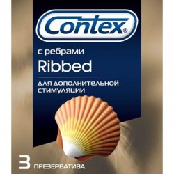 Презервативы Contex гусарские ребристые 3 шт.