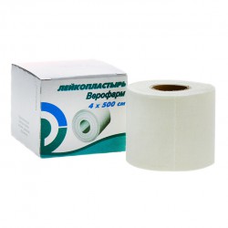 Лейкопластырь фиксирующий р. 4смх500см 1 шт.