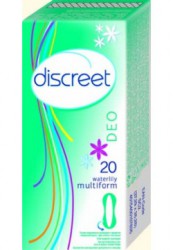 Прокладки женские ежедневные Discreet мультиформ део 20 шт.