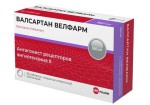 Валсартан Велфарм, таблетки покрытые пленочной оболочкой 160 мг 90 шт