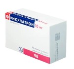 Рикулатрон, таблетки покрытые оболочкой пленочной 10 мг 98 шт