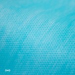 Простыня хирургическая стерильная, р. 200смх160 см 1 шт 42 г/м2 СМС бирюзовая