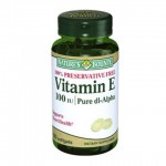 Витамин Е 100 МЕ, Nature's Bounty (Нэйчес Баунти) капсулы 100 шт