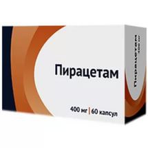 Пирацетам капс. 400 мг 60 шт.