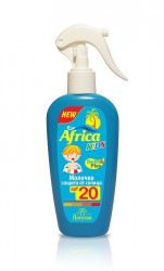 Молочко солнцезащитное Africa Kids SPF 20 Формула 407 200 мл